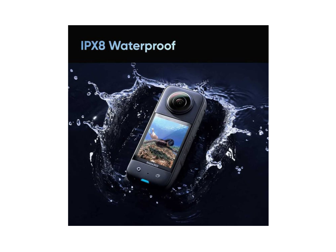 كاميرا الحركة Insta360 X3 بزاوية 360 درجة  كاميرا الحركة Insta360 X3 بزاوية 360 درجة